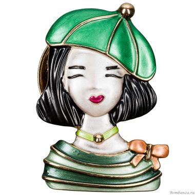 Брошь Shadore, Девочка в берете