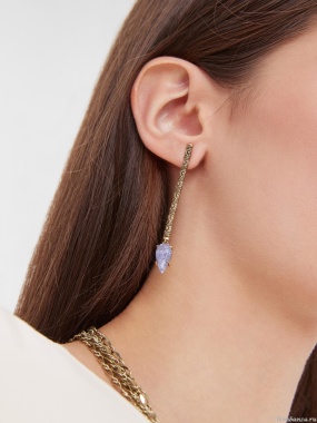 Серьги Fiore di Firenze OR1603 GHIACCIO ALLA LAVANDA Серьги Fiore di Firenze OR1603 GHIACCIO ALLA LAVANDA