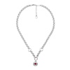 Колье Ciclon, Divino, с муранским стеклом, CN-233800 красный Колье Ciclon, Divino, с муранским стеклом, CN-233800 красный