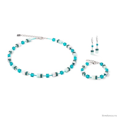 Серьги Coeur de Lion, Dark Green-Silver, 4010/20-0548 Серьги Coeur de Lion, Dark Green-Silver, 4010/20-0548