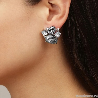 Серьги Dyrberg Kern, EMMA SS GREY, 450113 Серьги Dyrberg Kern, EMMA SS GREY, 450113