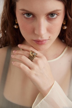 Кольцо Fiore di Firenze PUMA LEONE DI MONTAGNA AN3206 19,5 Кольцо Fiore di Firenze PUMA LEONE DI MONTAGNA AN3206 19,5