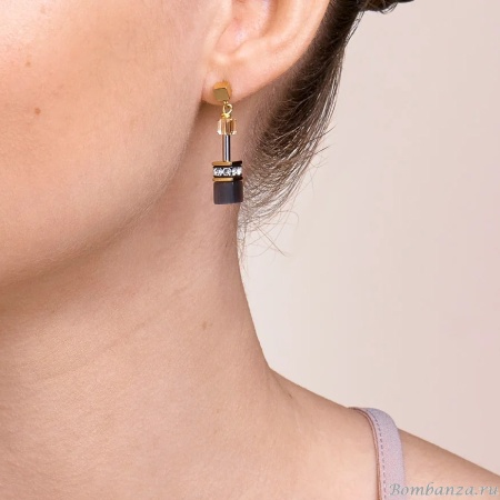 Серьги Coeur de Lion, Grey-Gold 2839/21-1216 Серьги Coeur de Lion, Grey-Gold 2839/21-1216. Германия