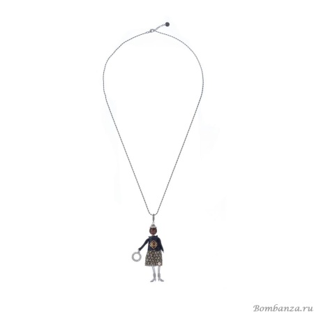 Подвеска Miamelie, кукла Рочелл, MiA-2504-CL7708 серебристый