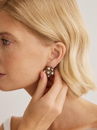 Серьги Fiore di Firenze ORDINE FIORENTINO OR1854 PERLA