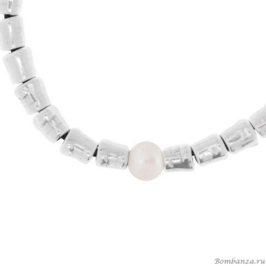 Браслет VIDDA, Treasure, стрейч, с жемчугом, VD22-01531 серебристый Браслет VIDDA, Treasure, стрейч, с жемчугом, VD22-01531 серебристый