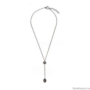 Колье Alcozer&J, с жемчугом и кристаллами Swarovski, AL-C5362C золотистый