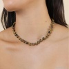 Колье Nature Bijoux, Jaguar, с тигровым глазом, NB25.2-15-43651 коричневый