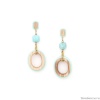 Серьги Nature Bijoux, Mississippi, с амазонитом, деревом и цветной эмалью, NB25.1-12-79960 бирюзовый Серьги Nature Bijoux, Mississippi, с амазонитом, деревом и цветной эмалью, NB25.1-12-79960 бирюзовый