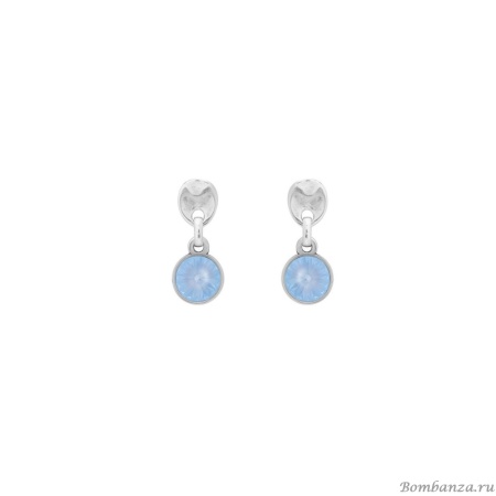 Серьги VIDDA, Lily, с кристаллом Swarovski, VD25.1-02086 голубой