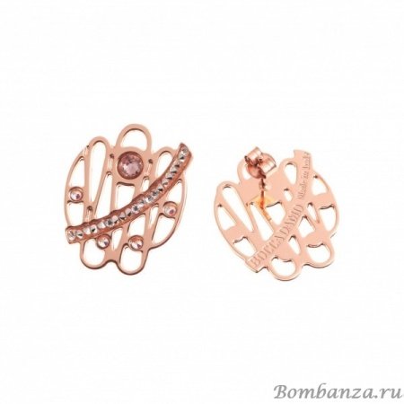 Серьги Boccadamo XOR230RS BR/RG