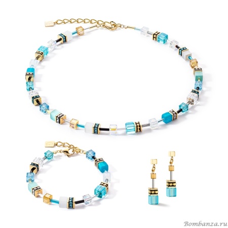 Колье Coeur de Lion, Turquoise-Gold, 2838/10-0616. Германия