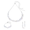 Браслет Coeur de Lion, Dancing Crystals & Pearls silver, 1124/30-1417 Браслет Coeur de Lion, Dancing Crystals & Pearls silver, 1124/30-1417