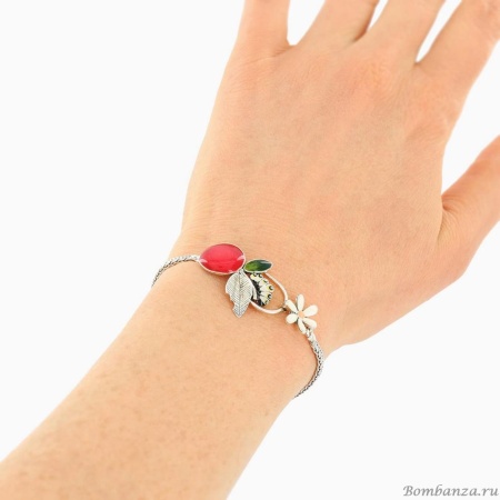 Браслет TARATATA, Cocoon, с цветной смолой, TT-E25-03306-103 красный