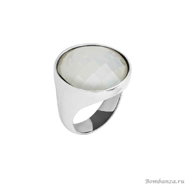 Кольцо Possebon, pearl opaline 16.5 мм