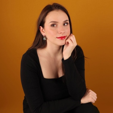 Серьги TARATATA, Dans les nuages, асимметричные, с цветной смолой, TT-H24-03918-10M Серьги TARATATA, Dans les nuages, асимметричные, с цветной смолой, TT-H24-03918-10M