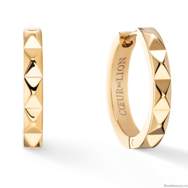 Серьги Coeur de Lion, Gold, 0135/21-1600 Серьги Coeur de Lion, Gold, 0135/21-1600