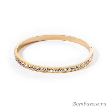 Браслет Coeur de Lion, Crystal-Gold 19 см 0131/37-1816. Германия
