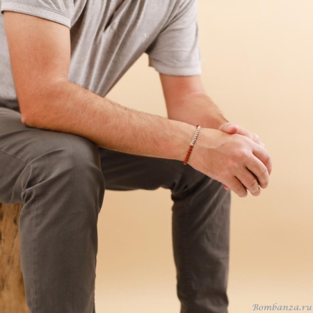 Браслет Nature Bijoux, Spiral, с яшмой, NB24.1-13-43034 коричневый Браслет Nature Bijoux, Spiral, с яшмой, NB24.1-13-43034 коричневый