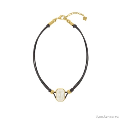 Колье VIDDA, Lily, кожаное, с кристаллом Swarovski, VD25.1-02081 хрустальный, 55см Колье VIDDA, Lily, кожаное, с кристаллом Swarovski, VD25.1-02081 хрустальный, 55см