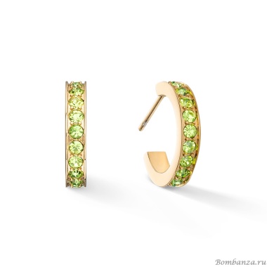 Серьги Coeur de Lion, Green-Gold, 0127/21-0516 Серьги Coeur de Lion, Green-Gold, 0127/21-0516