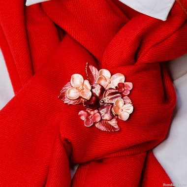 Брошь Shadore, Фиалки