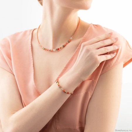 Колье Coeur de Lion, Orange, 4565/10-0200 Колье Coeur de Lion, Orange, 4565/10-0200
