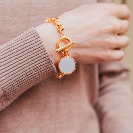 Браслет Fiore Luna, Bella White Shell