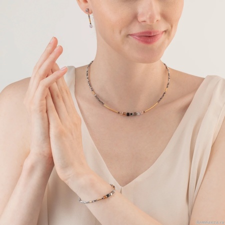 Браслет Coeur de Lion, Grey-Gold 5027/30-1216. Германия