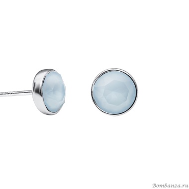 Пусеты Fiore Luna, Crystal Powder Blue