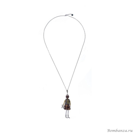 Подвеска Miamelie, кукла Джессика, MiA-2504-CL7657 серебристый
