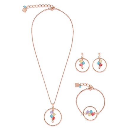 Колье Coeur de Lion,  Multicolour Pastel 5002/10-1522. Германия