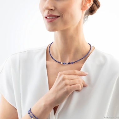 Колье Coeur de Lion, Blue, 4464/10-0700 Колье Coeur de Lion, Blue, 4464/10-0700