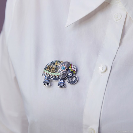 Брошь Shadore, Слон
