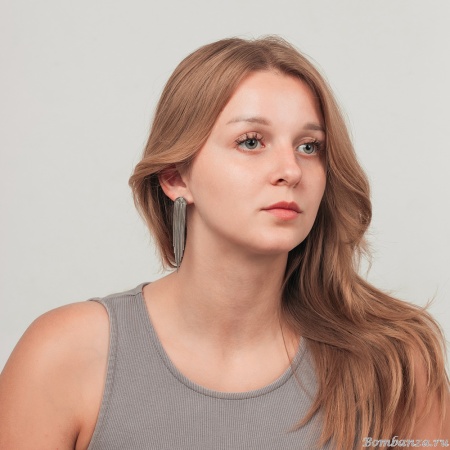 Серьги Fiore Luna, Половинка, AWE2900-S