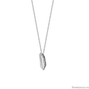 Колье Katerina Vassou, Snowdrop, с кварцевым кристаллом, KV24.1-309024B серебристый Колье Katerina Vassou, Snowdrop, с кварцевым кристаллом, KV24.1-309024B серебристый