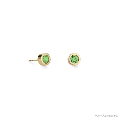 Серьги Coeur de Lion, Green-Gold, 0227/21-0516 Серьги Coeur de Lion, Green-Gold, 0227/21-0516