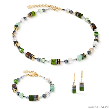 Колье Coeur de Lion, Green, 3017/10-0500 Колье Coeur de Lion, Green, 3017/10-0500