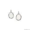 Серьги Ori Tao, Reflet, с перламутром, OT25.2-12-32227 серебристый