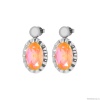 Серьги Qudo, TIVOLA UNICA big (S/P) Crystal orange ignite 2,65cm, 332213 Серьги Qudo, TIVOLA UNICA big (S/P) Crystal orange ignite 2,65cm, 332213