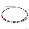 Колье Coeur de Lion, Black-Red 4530/10-1303 Колье Coeur de Lion, Black-Red 4530/10-1303. Германия