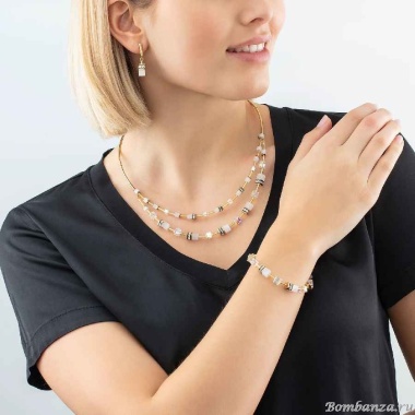 Колье Coeur de Lion, White-Gold, 2810/10-1416 Колье Coeur de Lion, White-Gold, 2810/10-1416
