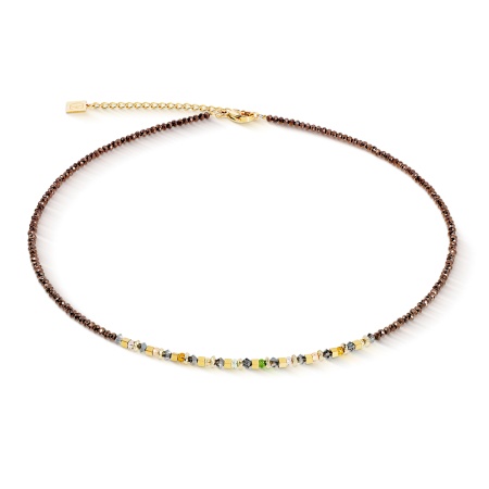 Колье Coeur de Lion, Brown-Olive, 4359/10-1109