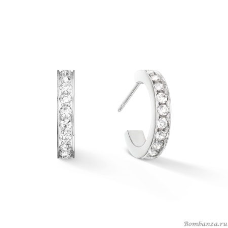 Серьги Coeur de Lion, Crystal-Silver, 0127/21-1817 Серьги Coeur de Lion, Crystal-Silver, 0127/21-1817. Германия