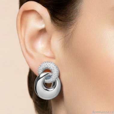 Серьги Fiore Luna,, AG210015E-002 S Серьги Fiore Luna,, AG210015E-002 S
