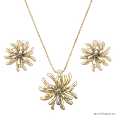 Комплект Fiore Luna, колье+серьги, SG201746E-001 G