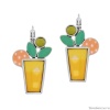 Серьги TARATATA, Cocktail, с цветной смолой и стеклянными бусинами, TT-E24-05742-10M серебристый Серьги TARATATA, Cocktail, с цветной смолой и стеклянными бусинами, TT-E24-05742-10M серебристый