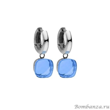 Серьги Qudo, Firenze sapphire 300297 BL/S Серьги Qudo, Firenze sapphire 300297 BL/S