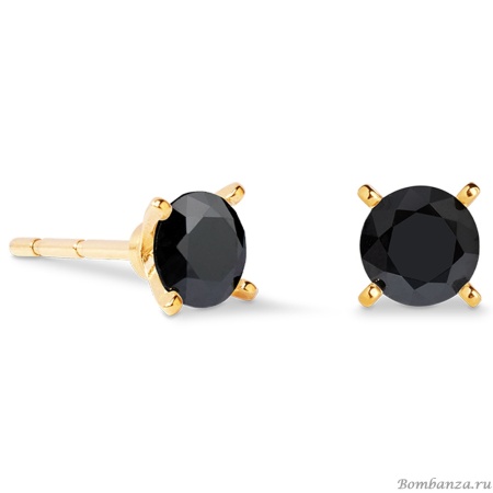 Серьги Coeur de Lion, Black-Gold, 0207/21-1316 Серьги Coeur de Lion, Black-Gold, 0207/21-1316. Германия