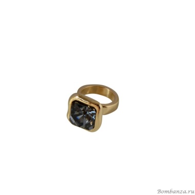 Кольцо VIDDA, Caramel, с кристаллом Swarovski, VD22-00880 серый, 18